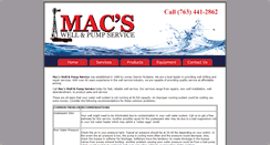 Desktop Screenshot of macswellandpump.com
